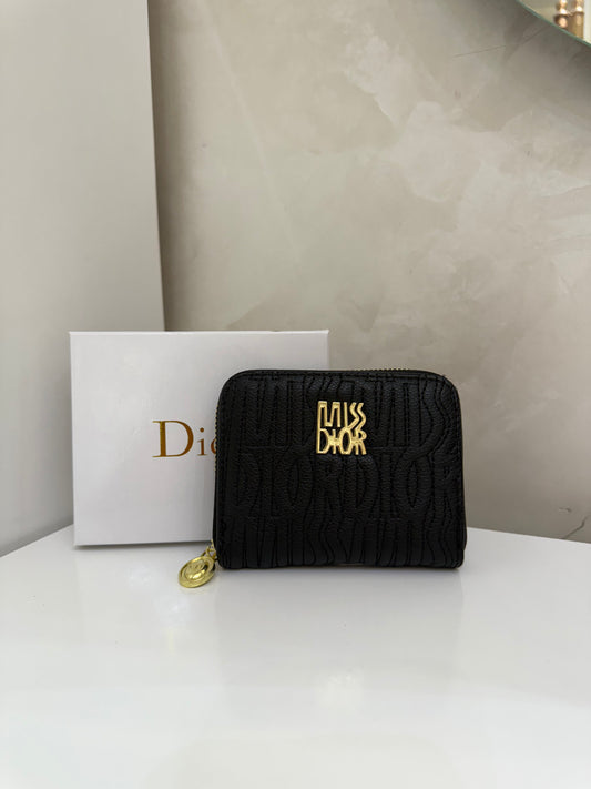 Porte-monnaie MISS DIOR Noir