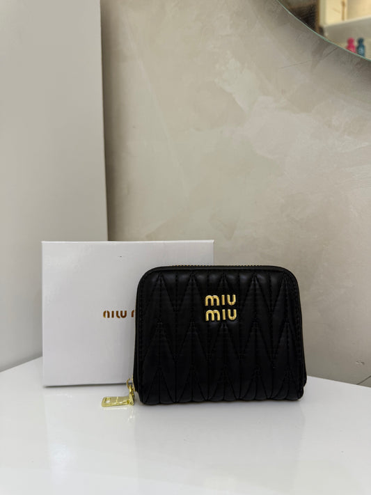 Porte-monnaie MIU MIU Noir