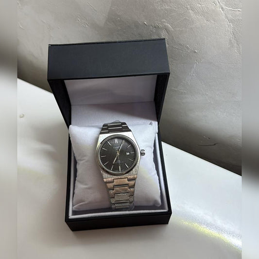 Montre TISSOT PRX tableau Noir - Homme