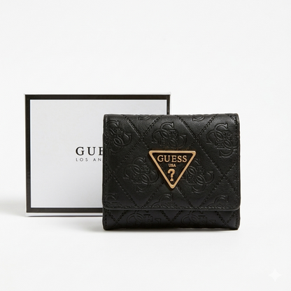 Porte-monnaie GUESS Monogramme Noir
