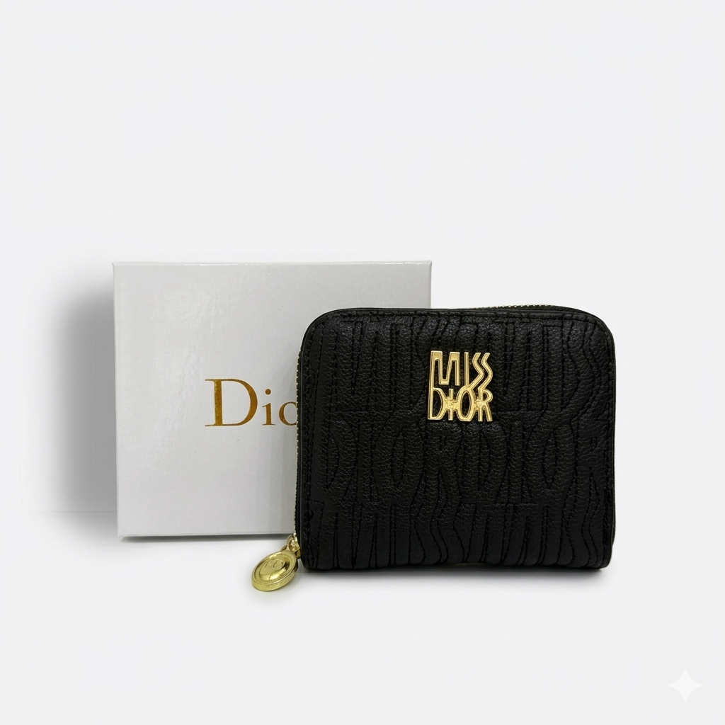 Porte-monnaie MISS DIOR Noir
