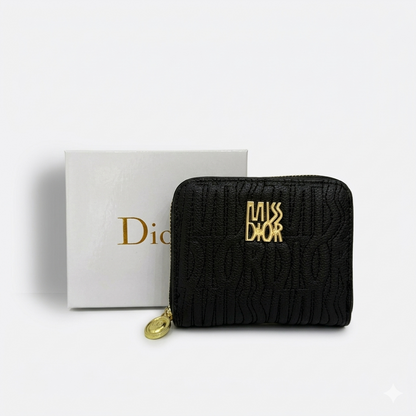 Porte-monnaie MISS DIOR Noir