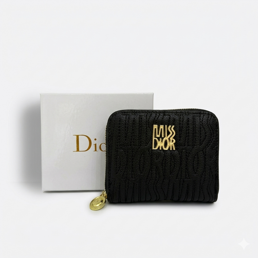 Porte-monnaie MISS DIOR Noir