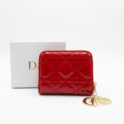 Porte-monnaie DIOR Rouge