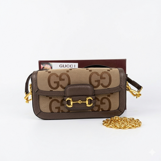 Sac GUCCI Monogramme Marron