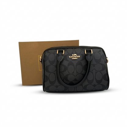 Sac COACH Monogramme Noir