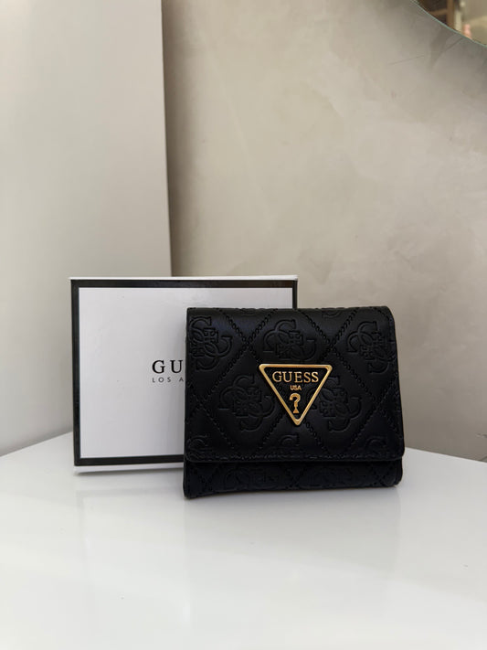 Porte-monnaie GUESS Monogramme Noir