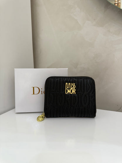 Porte-monnaie MISS DIOR Noir