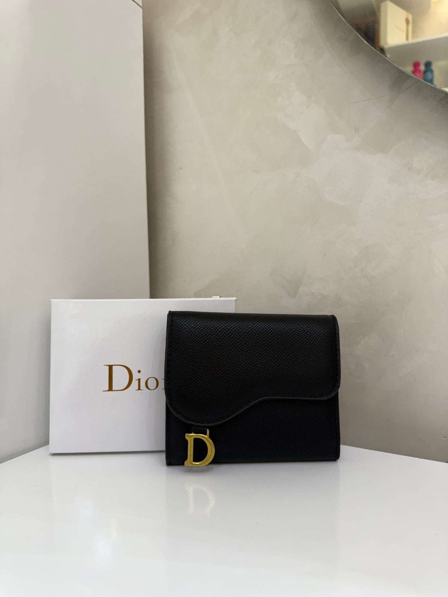 Porte-monnaie DIOR Noir