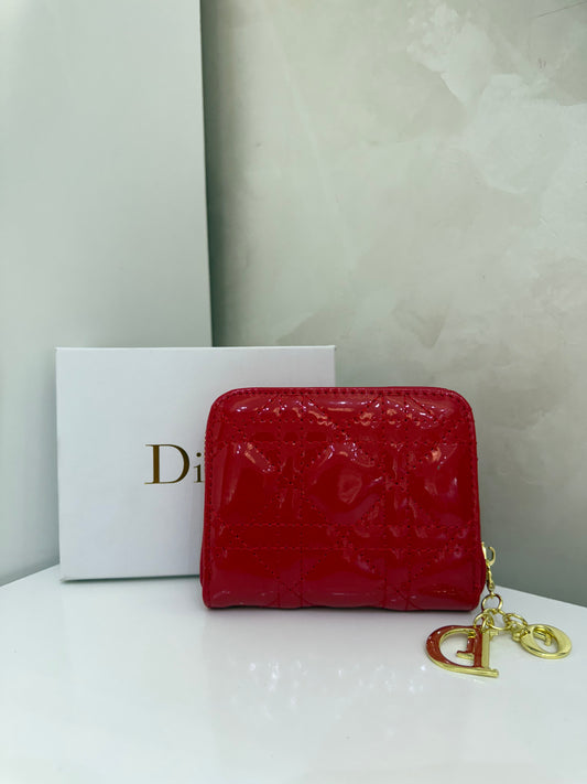 Porte-monnaie DIOR Rouge