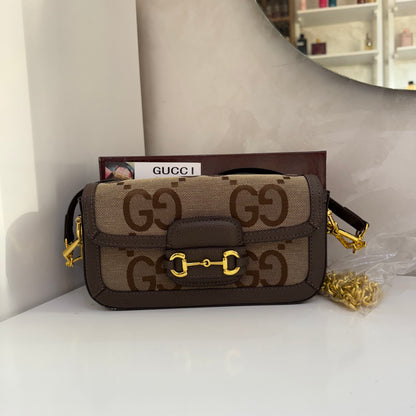 Sac GUCCI Monogramme Marron
