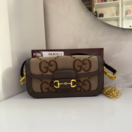 Sac GUCCI Monogramme Marron