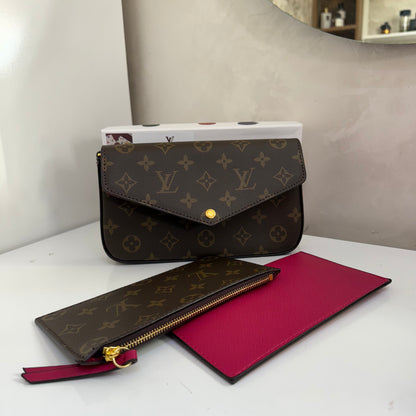 Sac LOUIS VUITTON Monogramme Marron + Porte-monnaie