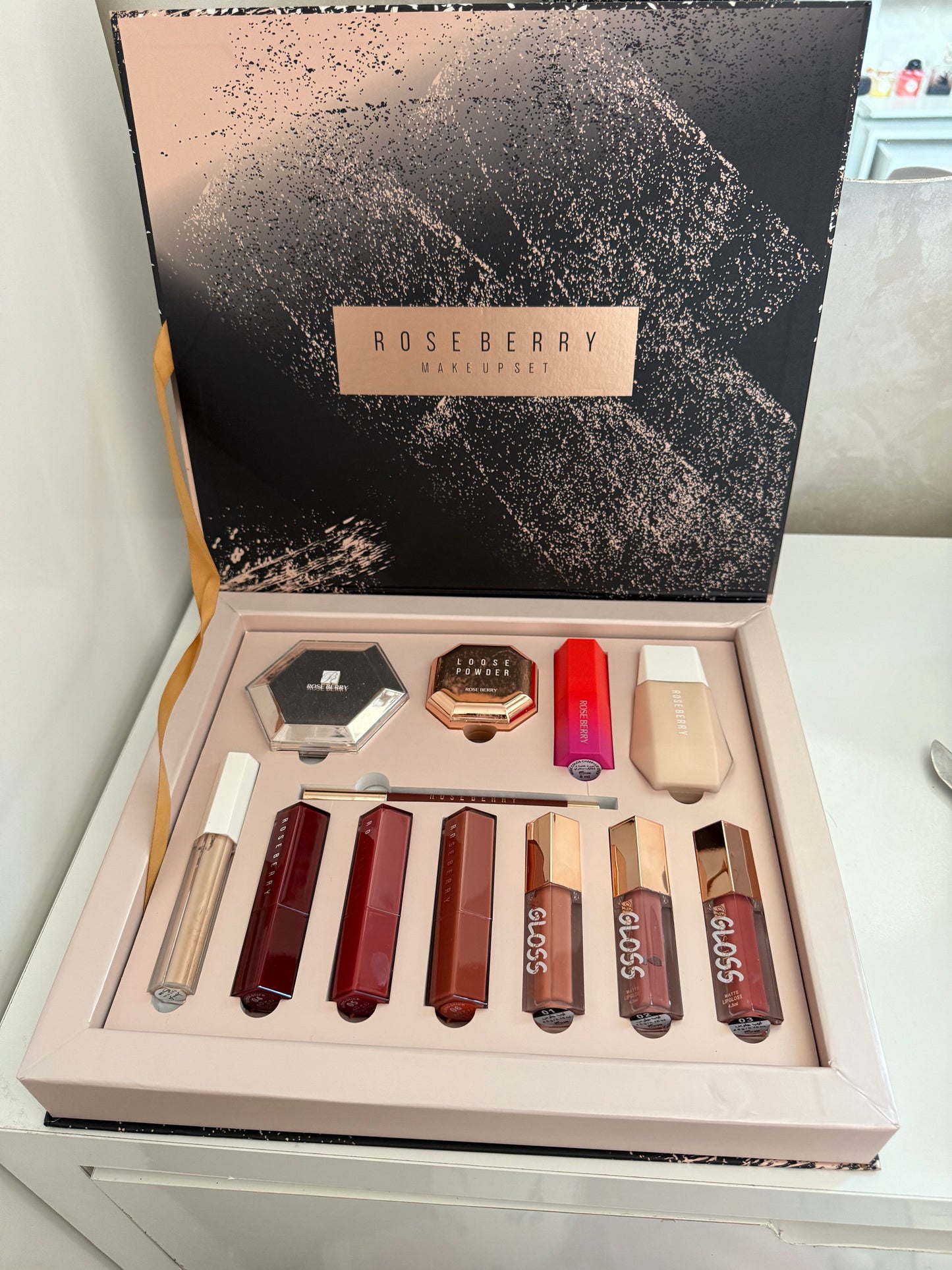 Pack rose Berry dupe fenty beauty